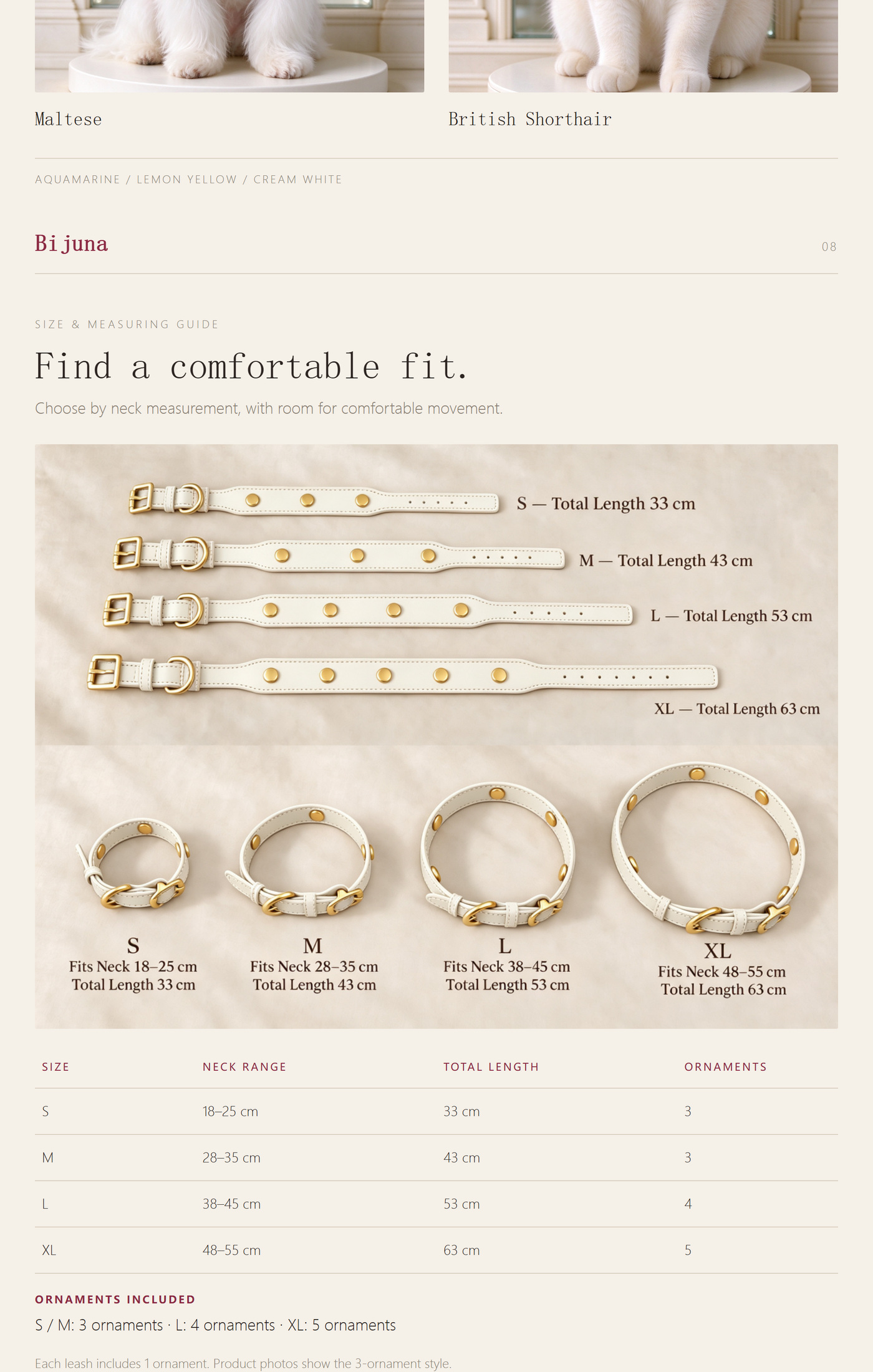 Detailübersicht für Aquamarin-Blüten-Halsband, 6