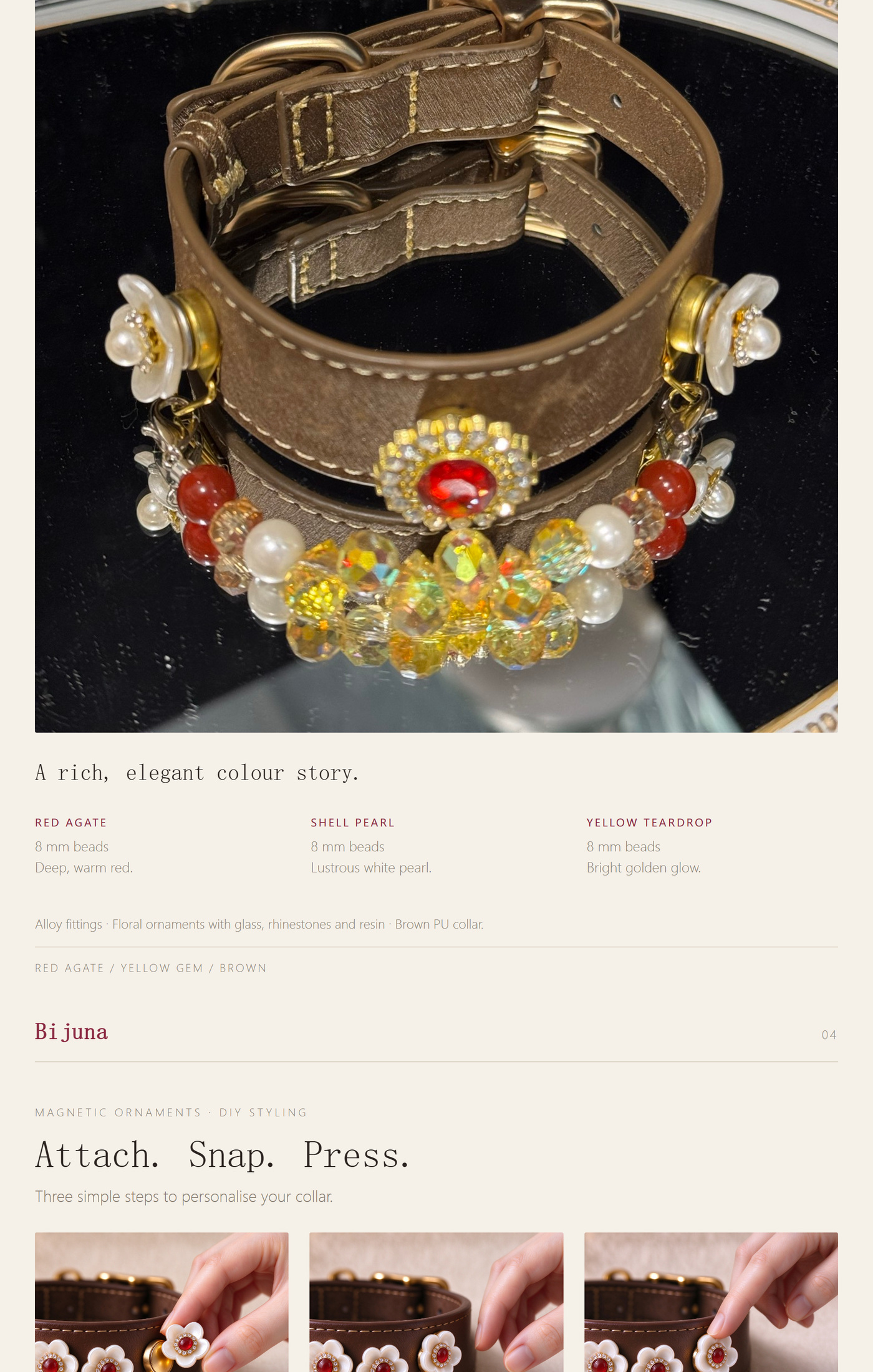 Guide détaillé de Collier Écarlate Doré, 3