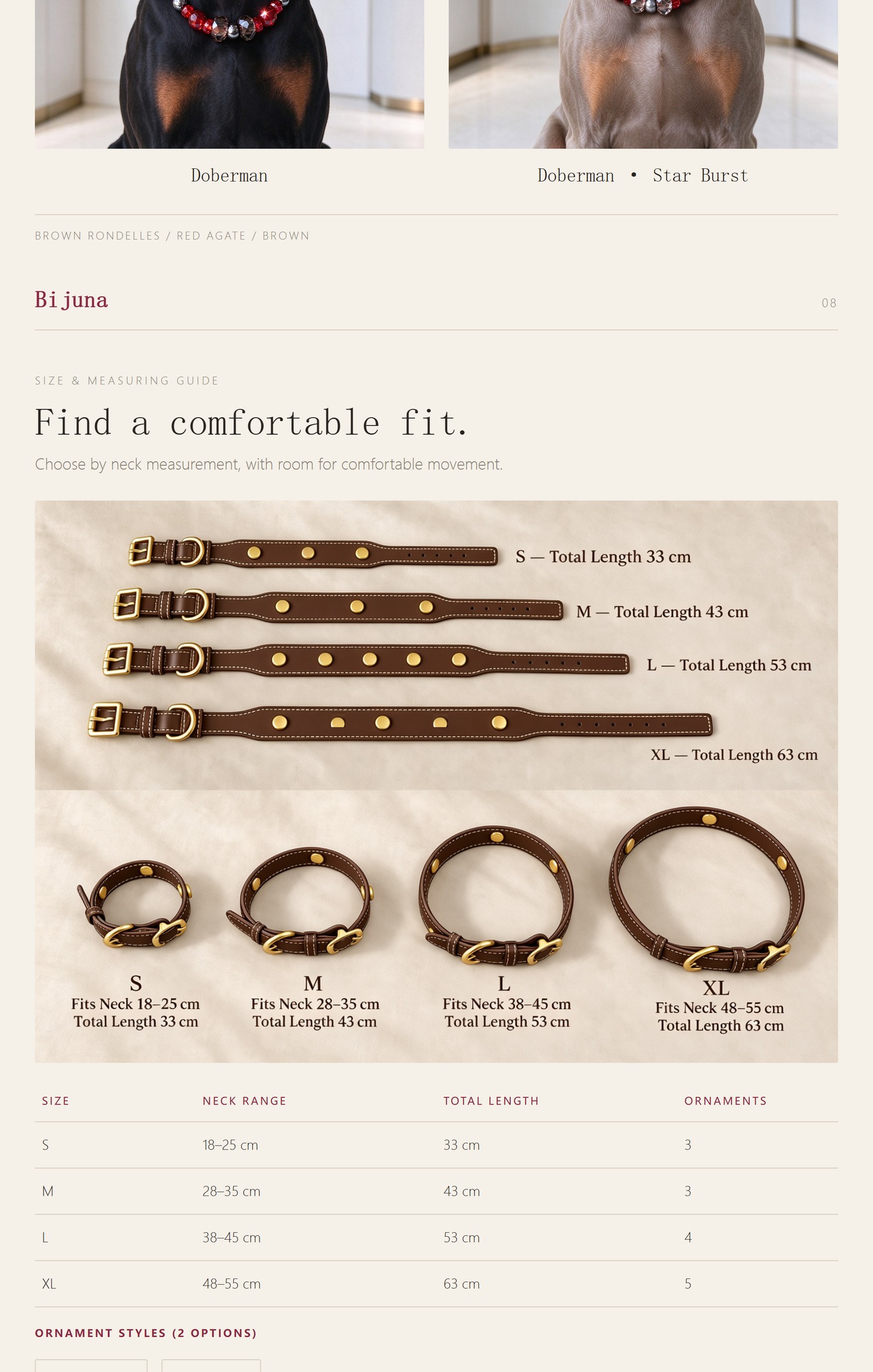 Detailübersicht für Rauch-Scharlach-Halsband, 6